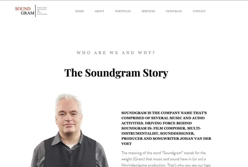 Portfolio Soundgram